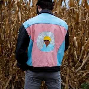 Custom Tyler The Creator Igor leather jacket